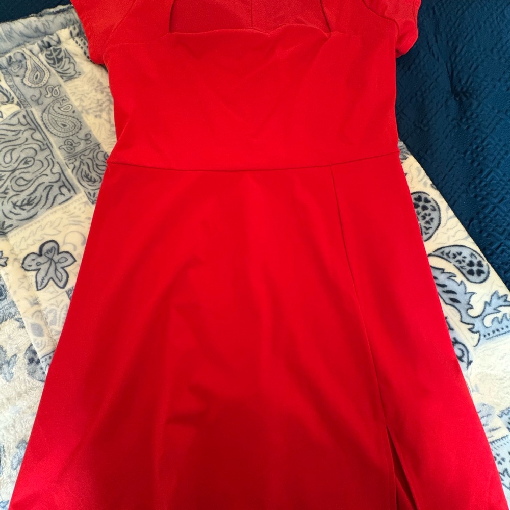 Chicwish Vibrant Red Mini Dress